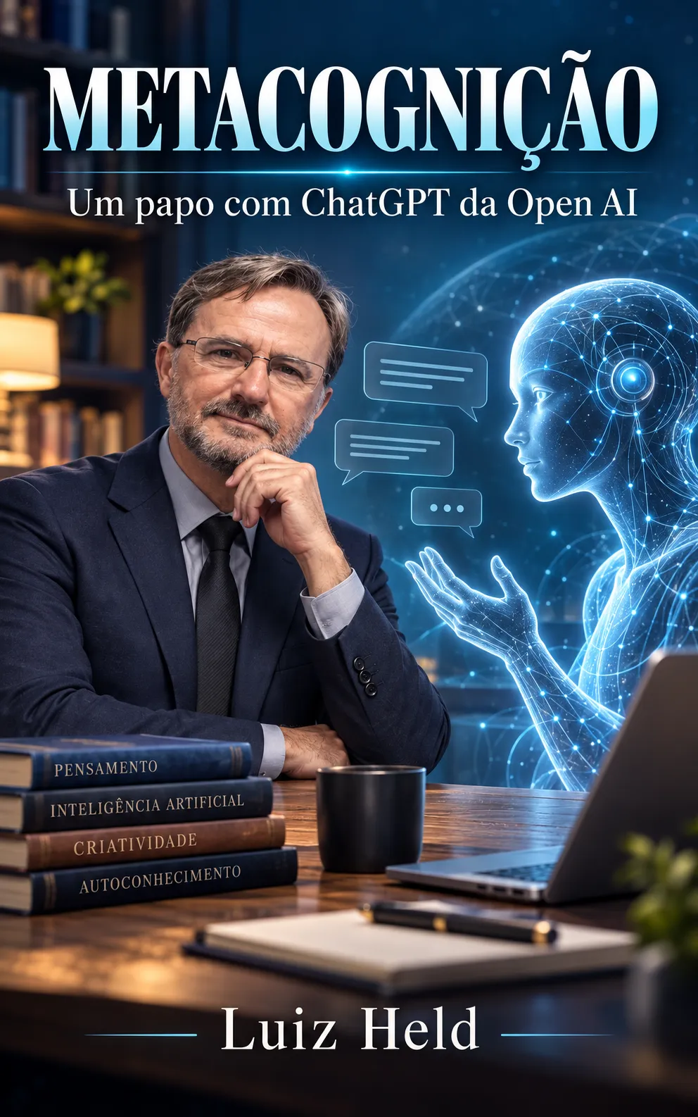Capa do livro METACONIÇÃO - Um papo com ChatGPT da OpenAI